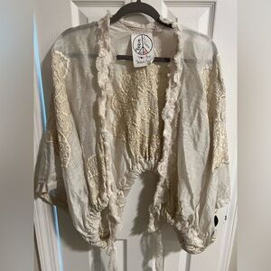 Hand Made Vintage One of a Kind Jacket/Throw Never Worn